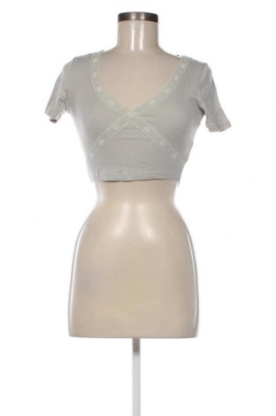 Γυναικεία μπλούζα Tally Weijl, Μέγεθος XS, Χρώμα Γκρί, Τιμή 7,19 €