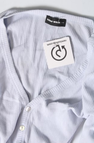 Γυναικεία μπλούζα Tally Weijl, Μέγεθος XS, Χρώμα Μπλέ, Τιμή 11,75 €