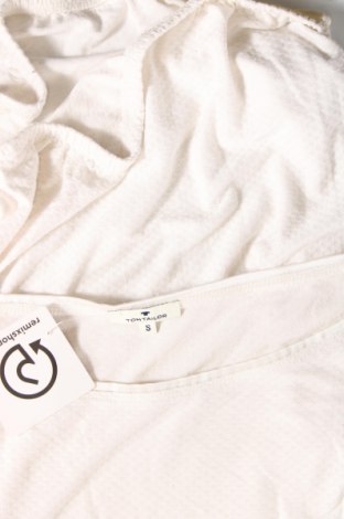 Γυναικεία μπλούζα Tom Tailor, Μέγεθος S, Χρώμα Εκρού, Τιμή 10,99 €