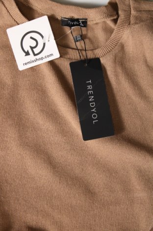 Γυναικεία μπλούζα Trendyol, Μέγεθος XXL, Χρώμα Καφέ, Τιμή 8,73 €