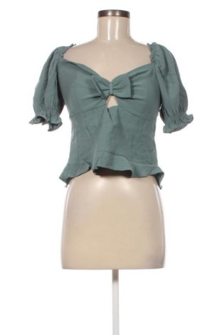Дамска блуза Trendyol, Размер M, Цвят Зелен, Цена 34,65 лв.