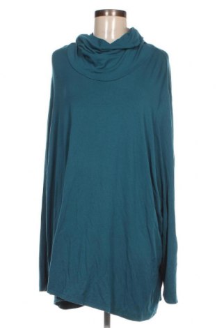 Γυναικεία μπλούζα Ulla Popken, Μέγεθος 5XL, Χρώμα Μπλέ, Τιμή 45,16 €
