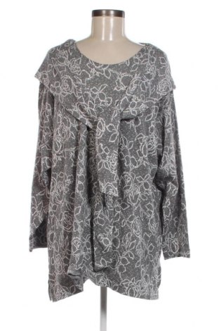 Damen Shirt Ulla Popken, Größe XXL, Farbe Grau, Preis 21,77 €
