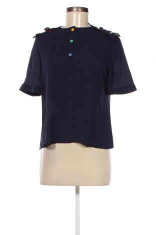 Дамска блуза United Colors Of Benetton, Размер S, Цвят Син, Цена 77,00 лв.