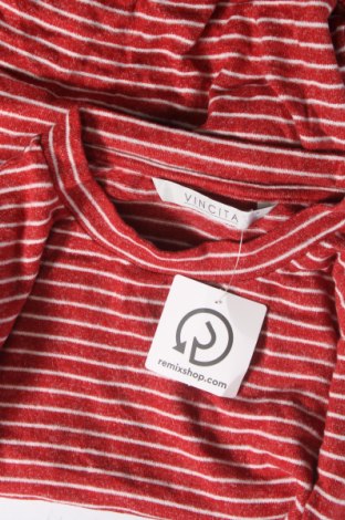 Γυναικεία μπλούζα Vincita, Μέγεθος S, Χρώμα Κόκκινο, Τιμή 1,76 €