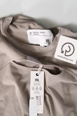 Γυναικεία μπλούζα Viral Vibes, Μέγεθος S, Χρώμα Γκρί, Τιμή 5,95 €