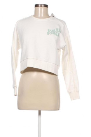 Γυναικεία μπλούζα Viral Vibes, Μέγεθος XS, Χρώμα Λευκό, Τιμή 11,91 €