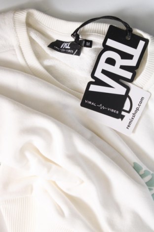 Γυναικεία μπλούζα Viral Vibes, Μέγεθος M, Χρώμα Λευκό, Τιμή 11,91 €