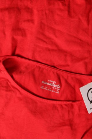 Дамска блуза Women by Tchibo, Размер XXL, Цвят Червен, Цена 17,86 лв.
