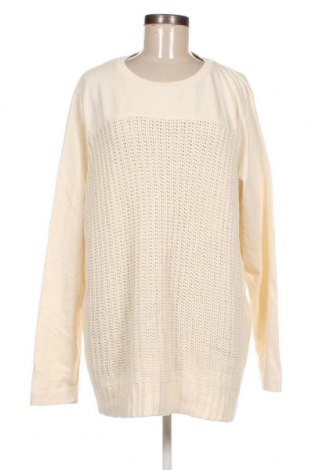 Γυναικεία μπλούζα Yessica, Μέγεθος 3XL, Χρώμα Εκρού, Τιμή 11,75 €