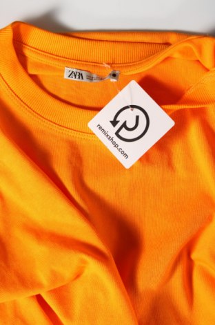 Дамска блуза Zara, Размер S, Цвят Оранжев, Цена 23,00 лв.