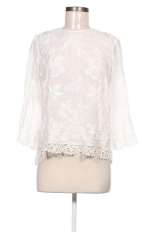 Γυναικεία μπλούζα Zara, Μέγεθος M, Χρώμα Λευκό, Τιμή 8,29 €
