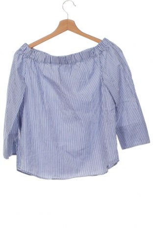 Γυναικεία μπλούζα Zara, Μέγεθος XS, Χρώμα Μπλέ, Τιμή 10,88 €