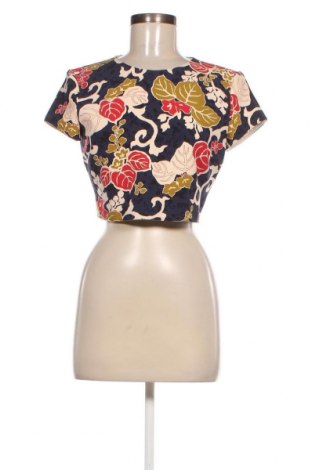 Дамска блуза Zara, Размер M, Цвят Многоцветен, Цена 10,40 лв.