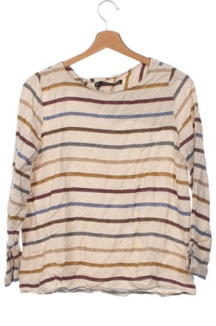 Дамска блуза Zara, Размер XS, Цвят Бежов, Цена 11,99 лв.