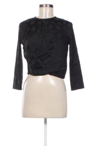 Γυναικεία μπλούζα Zara, Μέγεθος M, Χρώμα Μαύρο, Τιμή 7,70 €