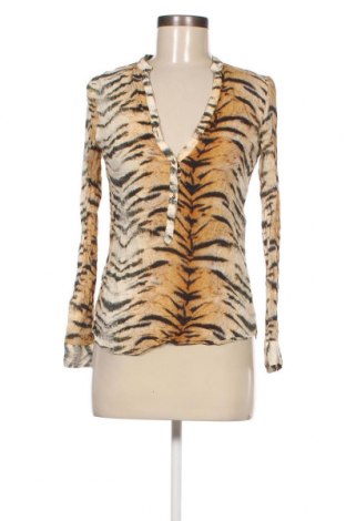 Дамска блуза Zara, Размер XS, Цвят Многоцветен, Цена 9,45 лв.
