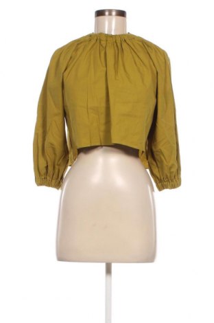 Bluză de femei Zara, Mărime XS, Culoare Verde, Preț 37,20 Lei