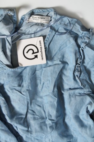 Γυναικεία μπλούζα Zara, Μέγεθος M, Χρώμα Μπλέ, Τιμή 16,70 €