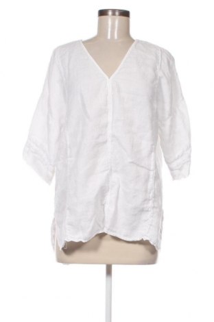 Дамска блуза Zara, Размер M, Цвят Бял, Цена 11,73 лв.