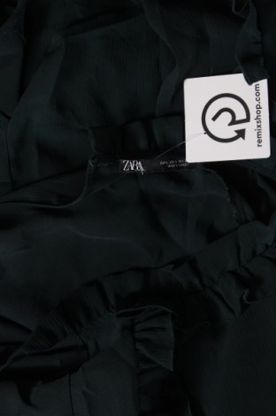 Bluză de femei Zara, Mărime L, Culoare Verde, Preț 17,76 Lei