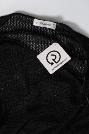 Дамска блуза Zara Knitwear, Размер M, Цвят Черен, Цена 4,05 лв.