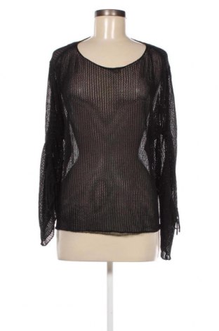 Дамска блуза Zara Knitwear, Размер M, Цвят Черен, Цена 5,40 лв.