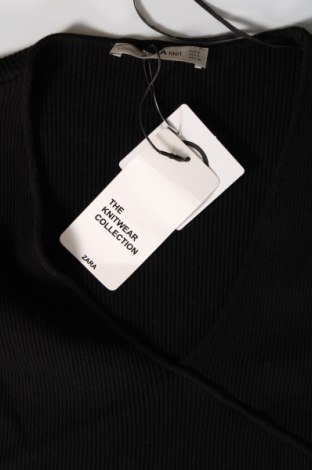Γυναικεία μπλούζα Zara Knitwear, Μέγεθος S, Χρώμα Μαύρο, Τιμή 16,04 €