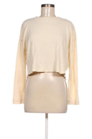 Дамска блуза Zara Trafaluc, Размер S, Цвят Бежов, Цена 15,98 лв.