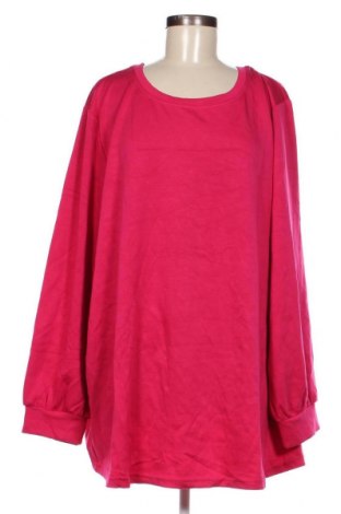 Γυναικεία μπλούζα Zizzi, Μέγεθος 5XL, Χρώμα Ρόζ , Τιμή 23,40 €