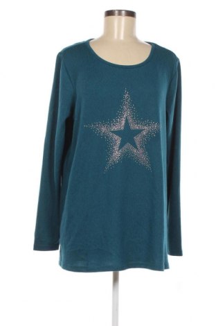 Γυναικεία μπλούζα Zizzi, Μέγεθος L, Χρώμα Μπλέ, Τιμή 3,62 €