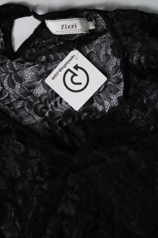 Γυναικεία μπλούζα Zizzi, Μέγεθος XXL, Χρώμα Μαύρο, Τιμή 24,12 €