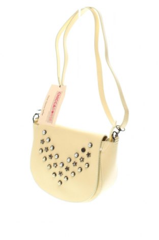 Γυναικεία τσάντα Chicca Borse, Χρώμα Κίτρινο, Τιμή 34,14 €