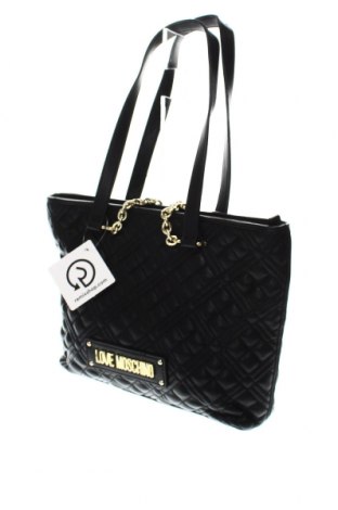 Дамска чанта Love Moschino, Цвят Черен, Цена 367,20 лв.