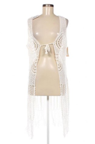 Damen Strickjacke, Größe L, Farbe Weiß, Preis 9,71 €