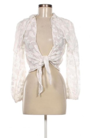 Damen Strickjacke, Größe L, Farbe Weiß, Preis 9,08 €