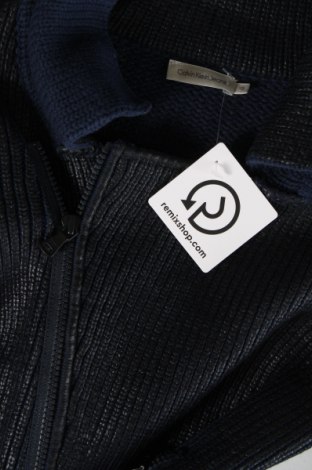 Damen Strickjacke Calvin Klein Jeans, Größe XS, Farbe Blau, Preis 32,66 €