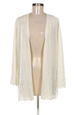 Γυναικεία ζακέτα Canda, Μέγεθος XL, Χρώμα Λευκό, Τιμή 9,87 €