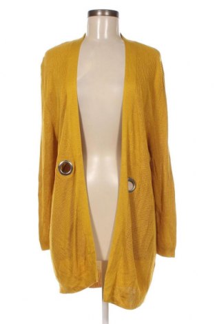 Γυναικεία ζακέτα Get it on by S.Oliver, Μέγεθος XL, Χρώμα Κίτρινο, Τιμή 25,36 €