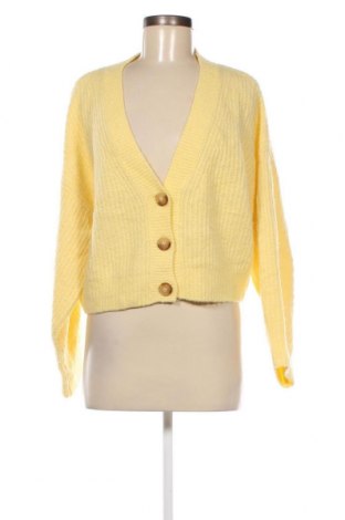 Damen Strickjacke H&M Divided, Größe L, Farbe Gelb, Preis 8,07 €