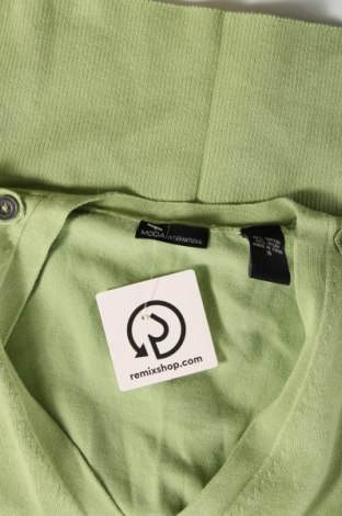 Дамска жилетка Moda International, Размер S, Цвят Зелен, Цена 16,72 лв.