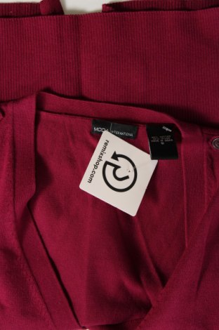 Дамска жилетка Moda International, Размер S, Цвят Розов, Цена 14,96 лв.