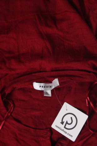 Damen Strickjacke Preview, Größe L, Farbe Rot, Preis 4,84 €