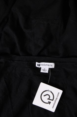 Damen Strickjacke Rockmans, Größe XL, Farbe Schwarz, Preis 5,42 €