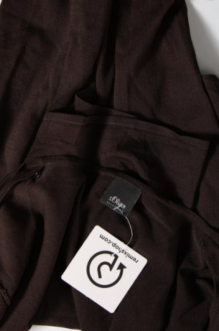 Γυναικεία ζακέτα S.Oliver Black Label, Μέγεθος XL, Χρώμα Καφέ, Τιμή 5,10 €