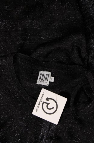Damen Strickjacke Saint Tropez, Größe S, Farbe Schwarz, Preis 8,39 €