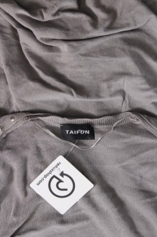 Damen Strickjacke Taifun, Größe L, Farbe Grau, Preis 6,47 €
