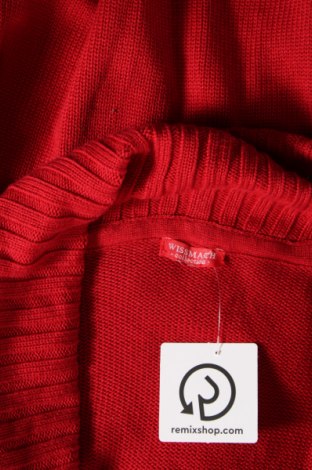 Damen Strickjacke Wissmach, Größe L, Farbe Rot, Preis 4,04 €