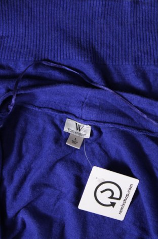 Γυναικεία ζακέτα Worthington, Μέγεθος L, Χρώμα Μπλέ, Τιμή 17,94 €