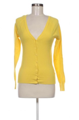 Дамска жилетка Zara, Размер S, Цвят Жълт, Цена 26,69 лв.